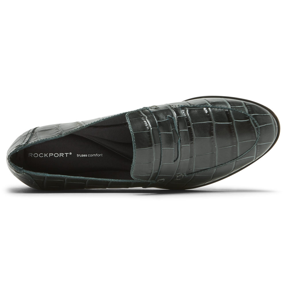 Rockport Loafers Dam Gröna - Perpetua Penny - TXJYG8742